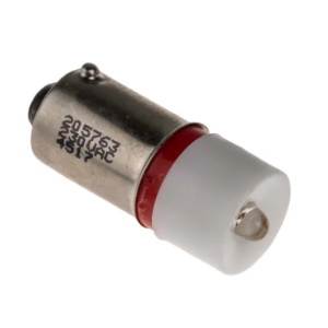 Miniature light bulbs 12v AC/DC Ba9s T10x28mm Red Ultra Bright