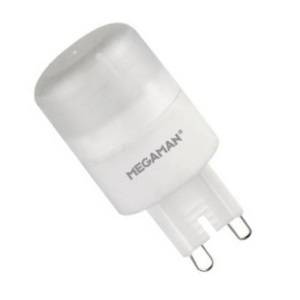 240v 3w LED G9 Warm White Dimmable - Megaman - 145546