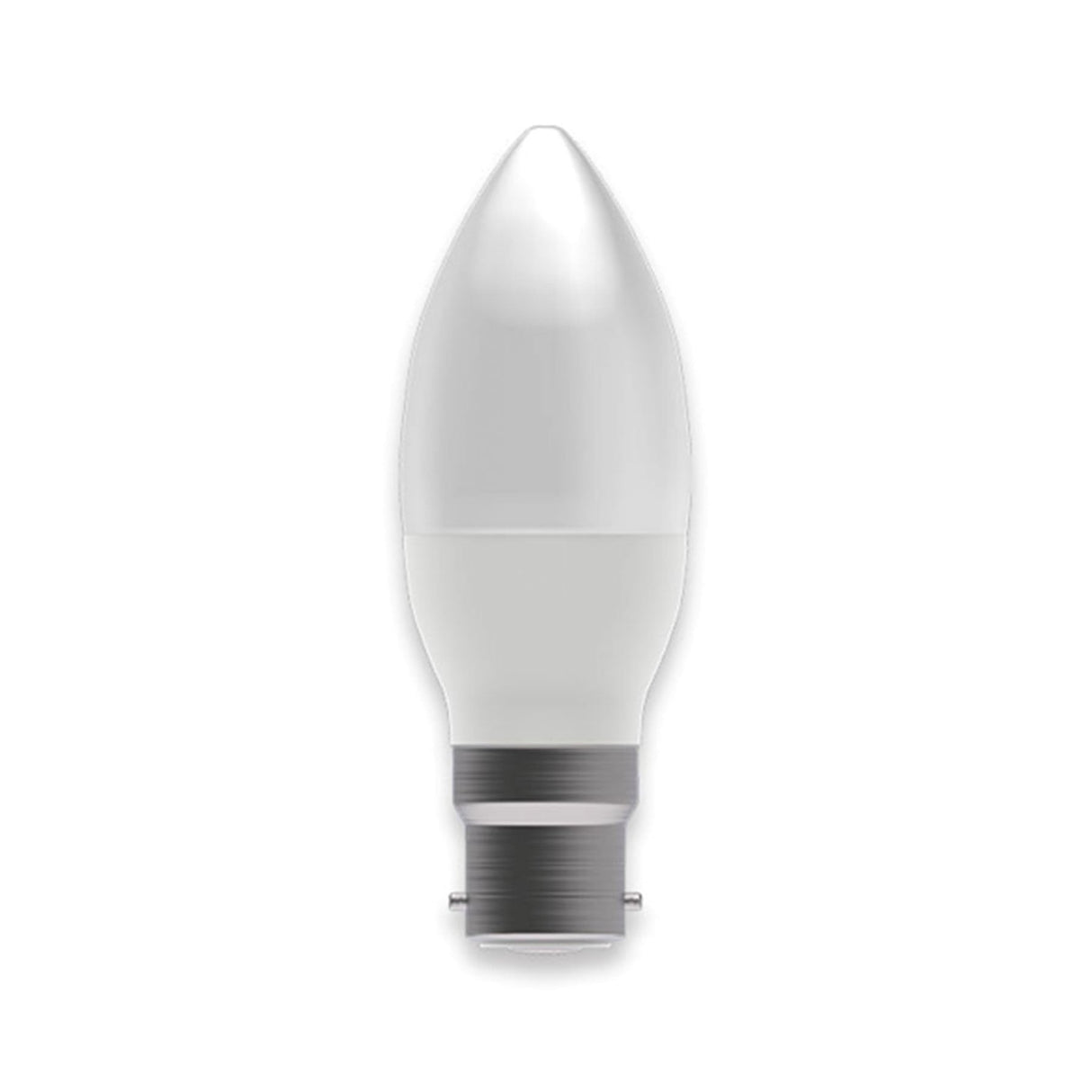 Bell 05057 Non-Dimmable 4W LED BC Bayonet Cap B22 Candle Warm 2700K
250lm Opal Light Bulb