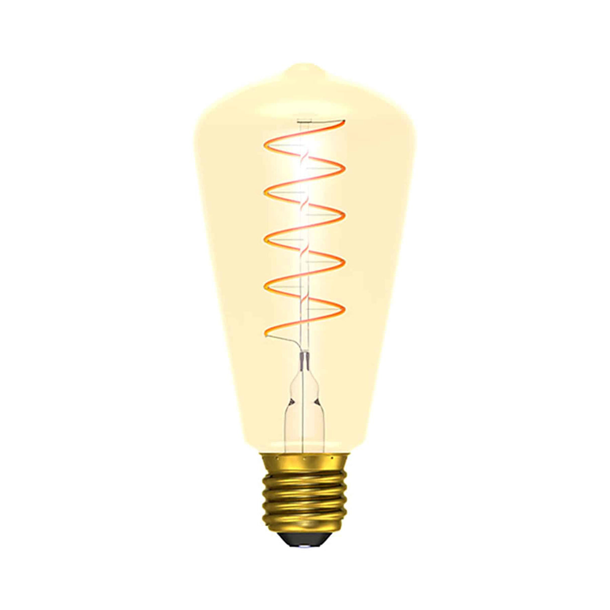 Bell 60017 Dimmable 4W ES Edison Screw E27 Pear Very Warm 2000K
150lm Gold Light Bulb