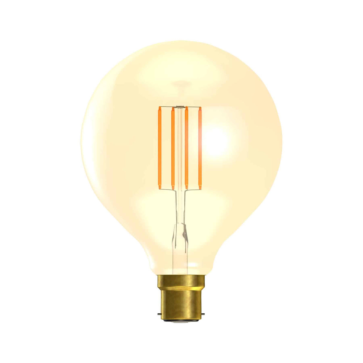 Bell 1471 Dimmable 4W BC Bayonet Cap B22 Globe Very Warm 2000K
300lm Gold Light Bulb