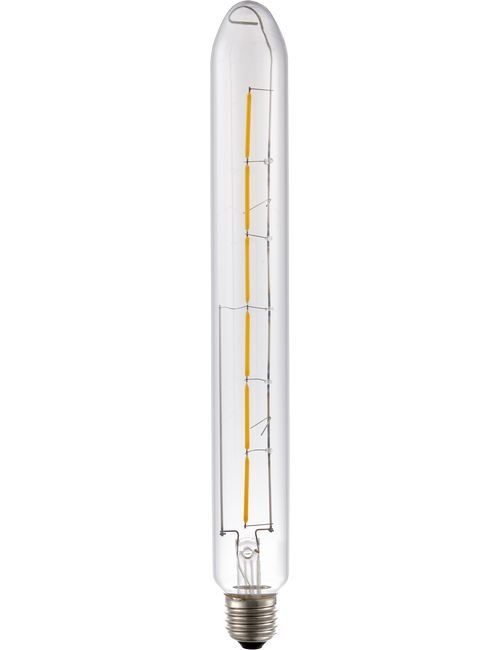 SPL LED E27 Filament Colorenta T38x315mm 230V 500Lm 5W 2500K 925 360° AC Clear 6xline Dimmable 2500K Dimmable - LX024106402