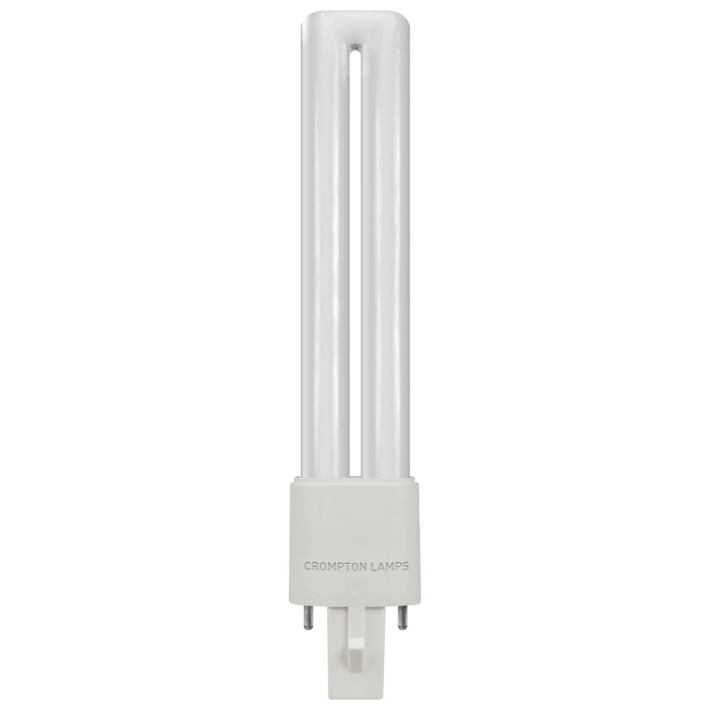 Crompton LS9WW LED CFL Single Turn S Type - 4.5W - 3000K - G23