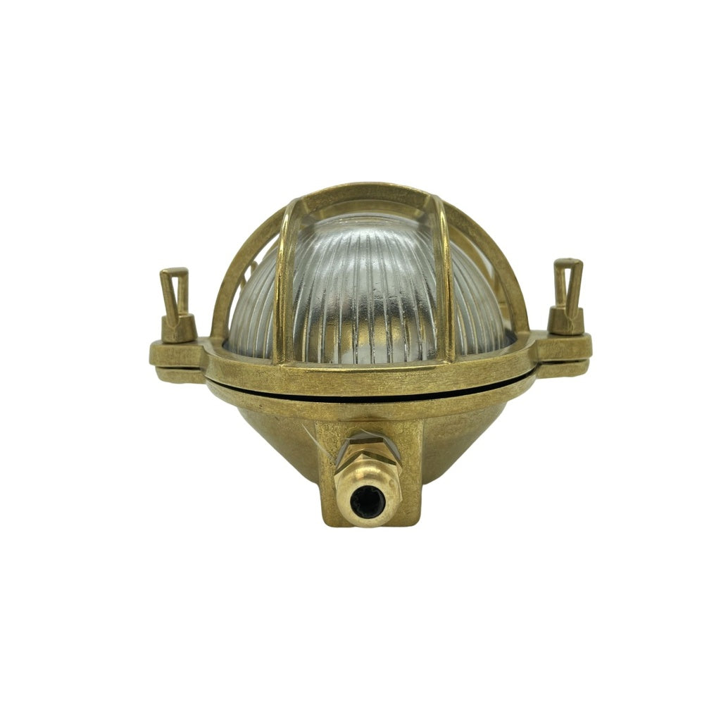 solid brass bulkhead standard large 120mm x 225mm black