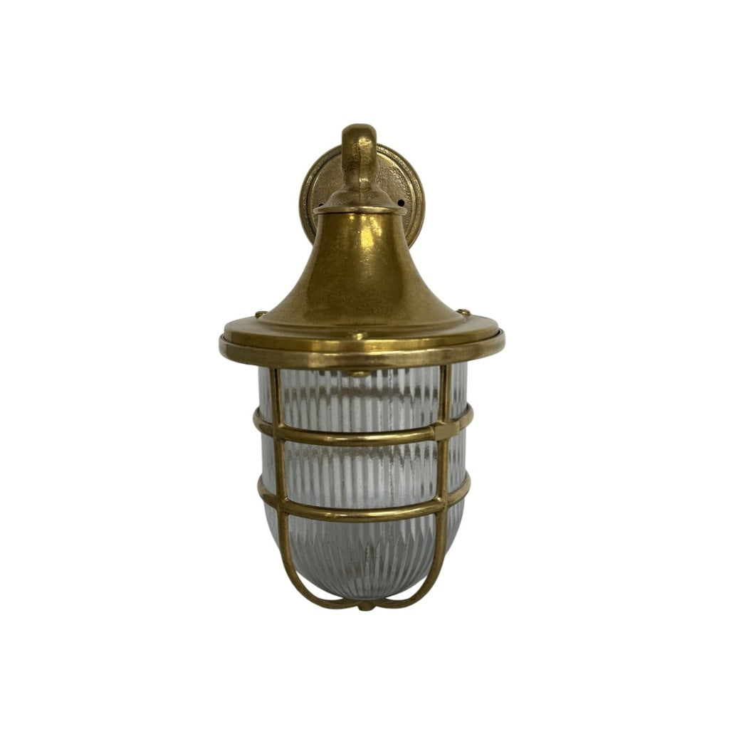 Navigator Large Wall Lantern - Satin Nickel