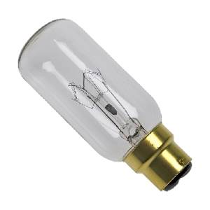 Navigation Bulb 2450Z - 24v 40w B22d/BC Clear T39x114mm 50 Candelas