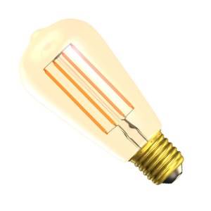 240v 4w E27 Filament ST64 LED Amber Dim - BELL - 01469