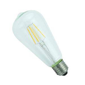 240v 4w BA22D Filament LED ST64x145 Gold