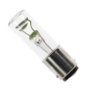 Miniature light bulbs 380 volt Ba15d T16x52mm Neon