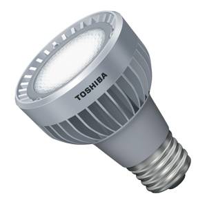 LED 9w E27/ES 240v PAR 20 Toshiba E-Core Coolw White Light Bulb - Flood - LDRC0840WE7EUD - 402767