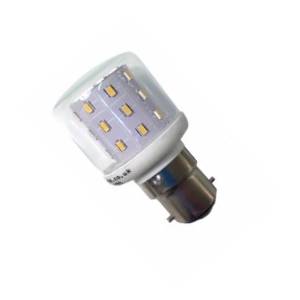 240v 3w LED Pygmy 3000K Ba22d Non Dim - TP24 - 3784