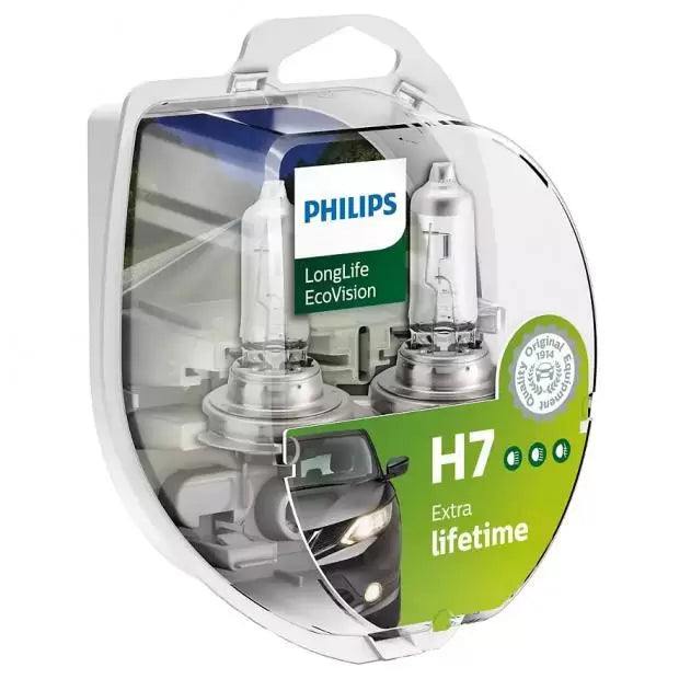 Philips 12972LLECOS2 55W 3100K H7 (499) Halogen Bulbs