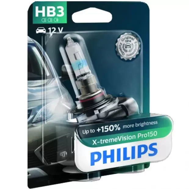Philips 9005XVPB1 P20d 60W HB3 (9005) Halogen Bulbs