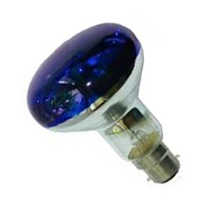 Spot Bulb Blue 240v 60w B22d/BC R80 Crompton Lighting