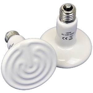 Ceramic Infra Red Emitter 240v 150w E27