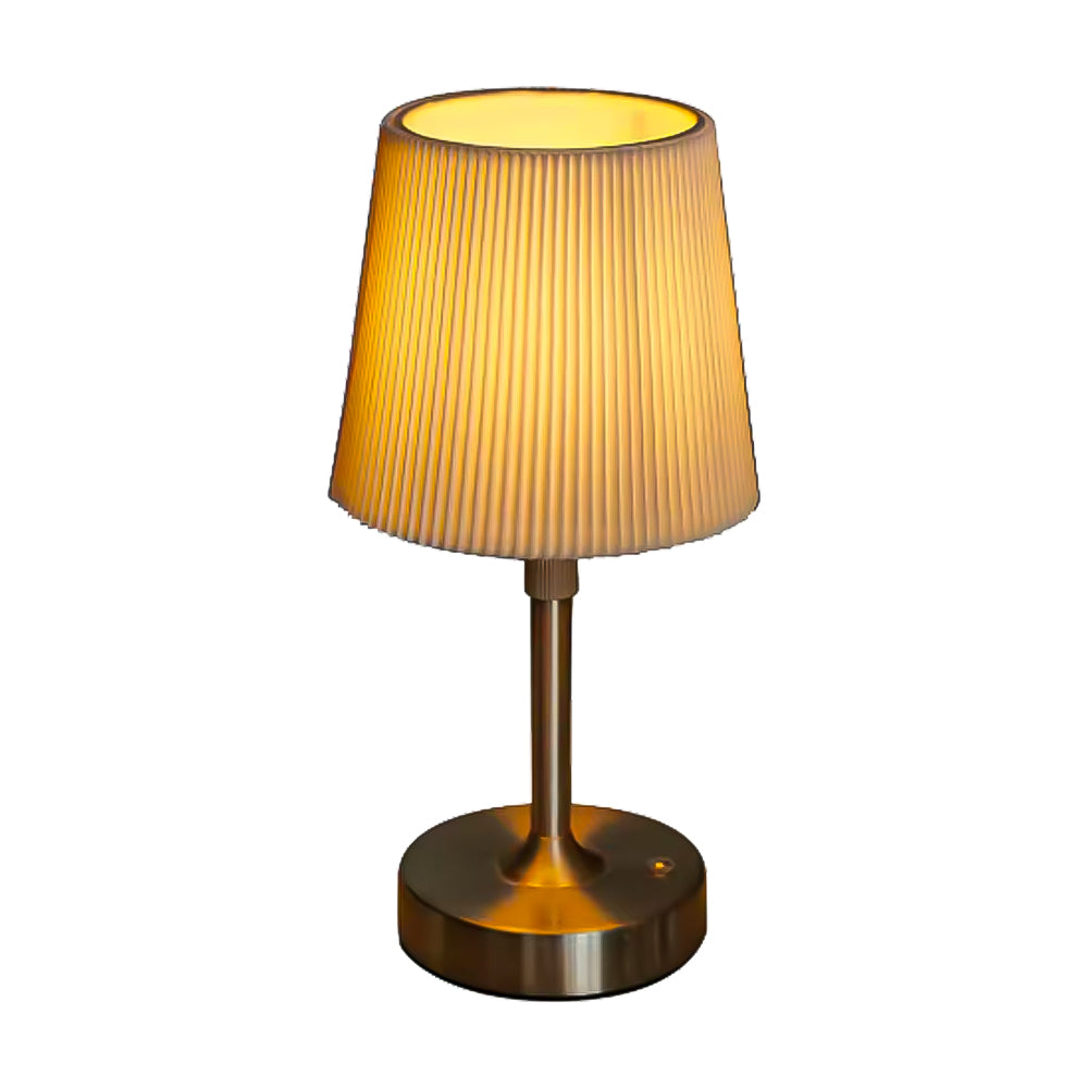 Caradok - The Callington - Cordless LED Dimmable USB Stainless Steel Rechargeable Table Lamp 5200mAh