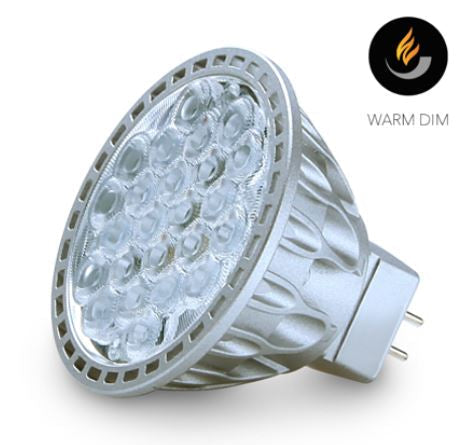 06625 - Soraa - 7.5W 36 Degree MR16 GU5.3 LED Bulb 430lm Vivid Warm Dim 930/918