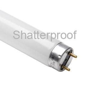 Shatter Proofed 18 450mm Long Fluorescent Tube"