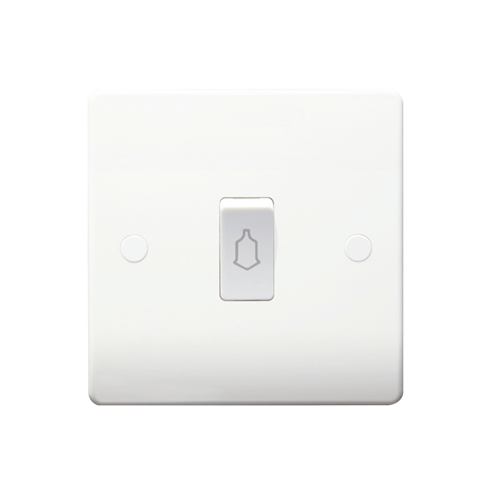 Caradok 10A Retractive Switch with Bell Logo