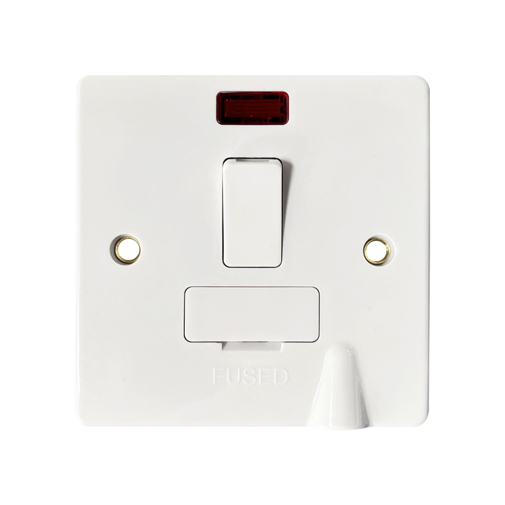 Caradok 13A Switched Spur c/w Neon + Raised Bottom FO