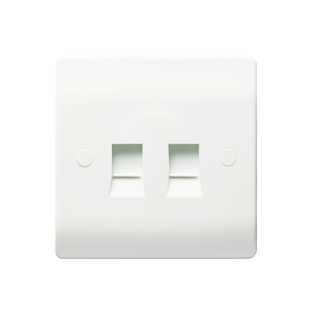 Caradok 2G RJ45 Cat5 Socket