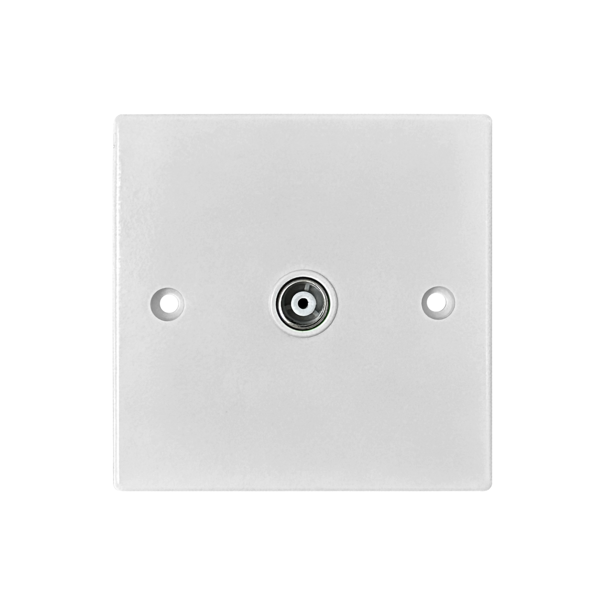 Caradok 1G Coax Socket Squared Edge