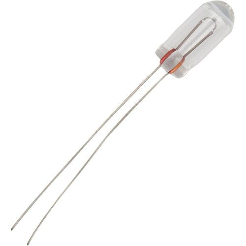 Schiefer T1 1/4 Wire Ended 45x117mm 2V 100mA C-2R 1000h Clear Lens End Torch 2500K Dimmable - 010703023