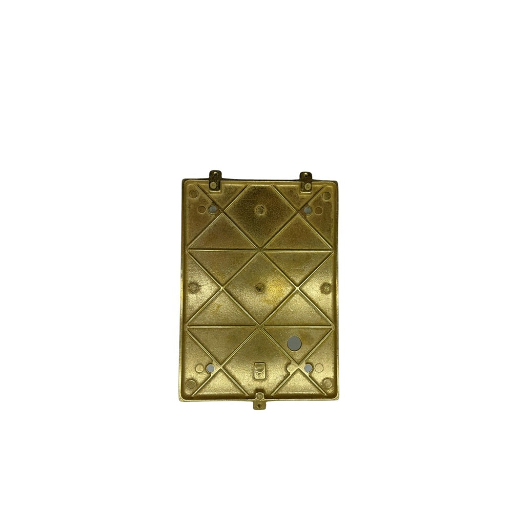 solid brass navigator wall light raw brass