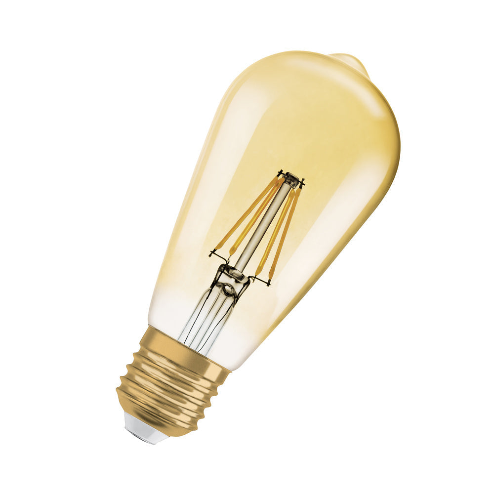 Ledvance Vintage 1906® LED Edison 35 4 W/2400K Gold E27