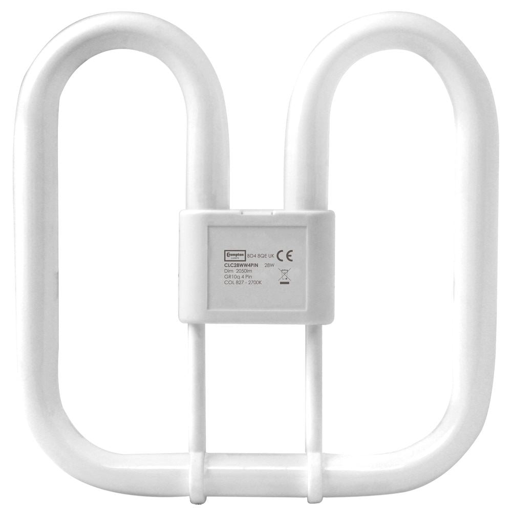 Crompton CLC28WW4PIN - CFL CC  Dimmable  28W  2700K  GR10q 4-Pin