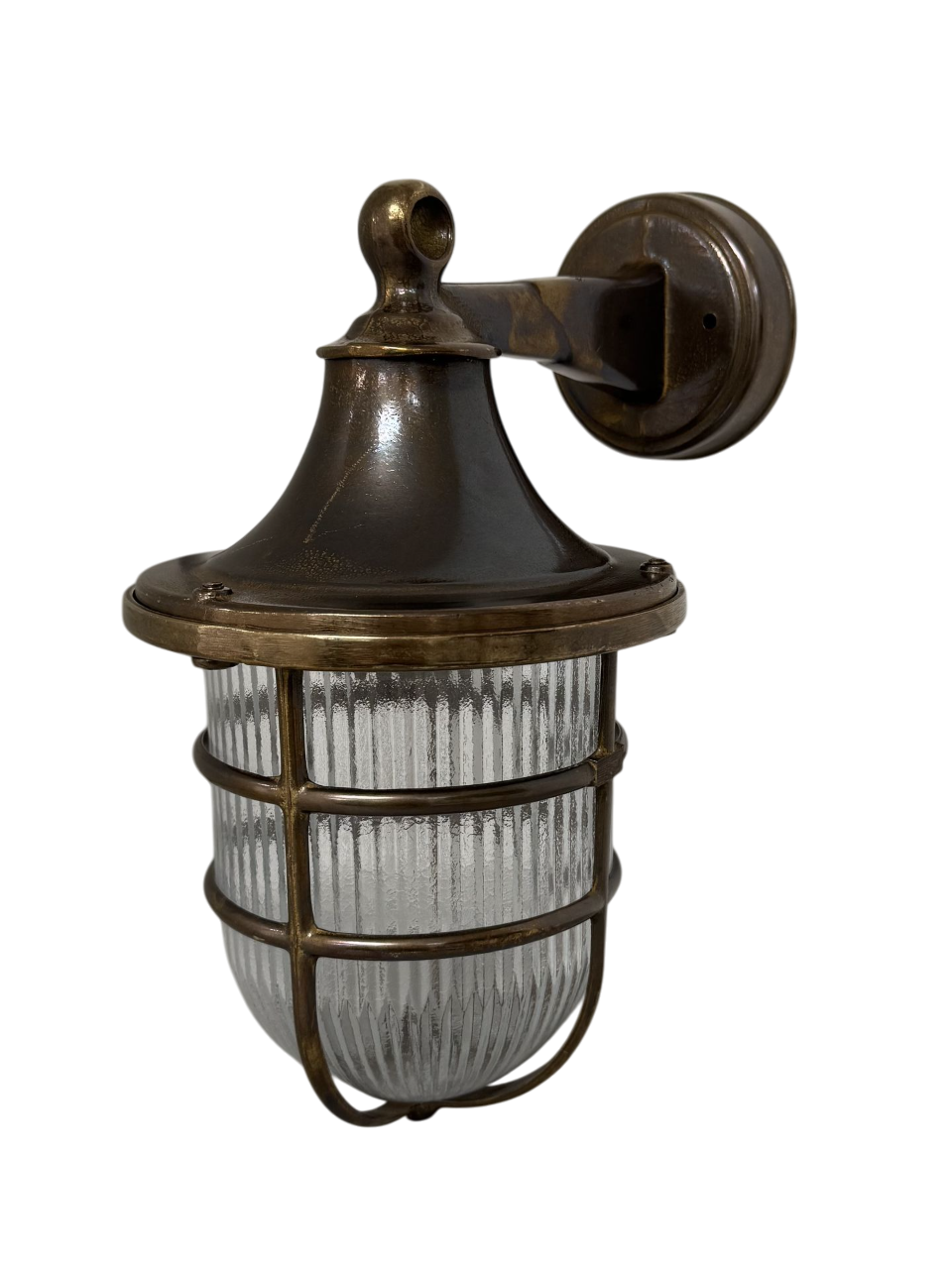 Navigator Large Wall Lantern - Antique Brass