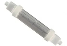 IR240300R-5-VI - 240v 300w R7s 220mm Clear Un-Jacketed