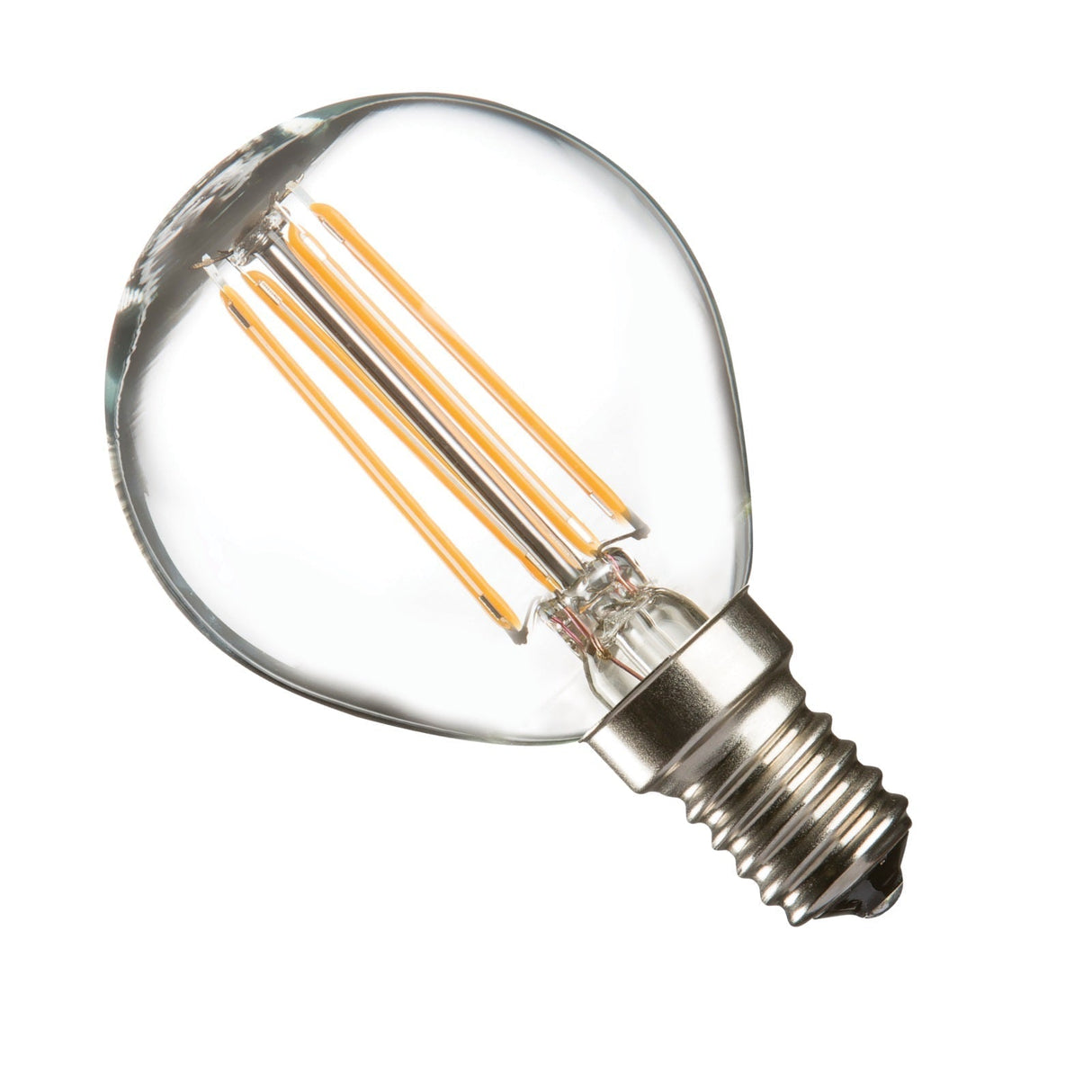 Casell GBL4SES-82D-CA - Filament LED Golf 240v 4w E14 2800K 440lm Dimmable