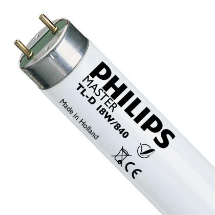 Philips Master 18w T8 600mm 2ft 4000K Cool White
