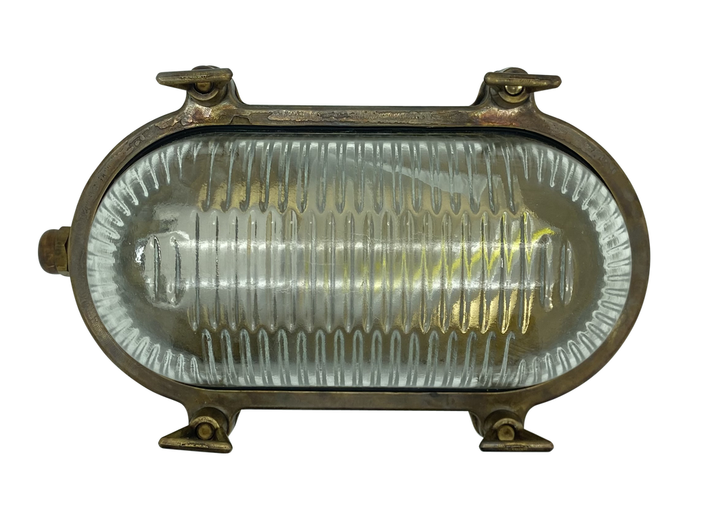 navigator solid brass decorative eyelid bulkhead antique brass - Caradok