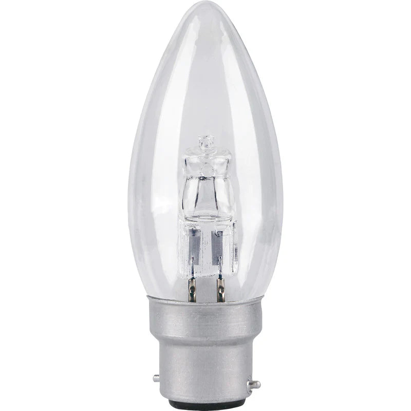 Halogen Energy Savers - Candle - BC / B22 / Bayonet Cap