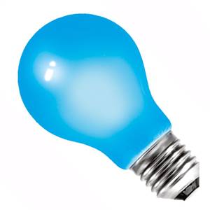GLS 25w E27/ES 240v Crompton Blue Light Bulb