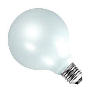 G125 230v 100w E27 Opal Globe Lamps
