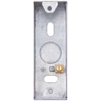 Selectric 5M 1 Gang 25mm Architrave Back Box - Flush Mount