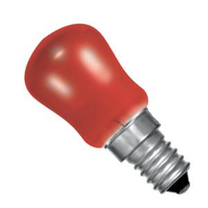 Small Sign Red (Pygmy) 240v 15W E14 - Bell code 02624