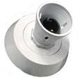 Selectric White T2 Batten Lampholder Pre-Wired Bayonet Fitting