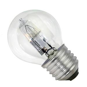 Golf Ball 28w E27/ES 240v Bell Lighting Clear Energy Saving Halogen Light Bulb - 45mm - 05224