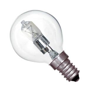 Halogen E/S Round 240v 46w E14 Clear 45mm Golf Ball - Osram 64543 P ECO - 4008321952875