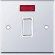 Selectric 7M-Pro Polished Chrome 1 Gang 20A DP Switch with Neon and White Insert