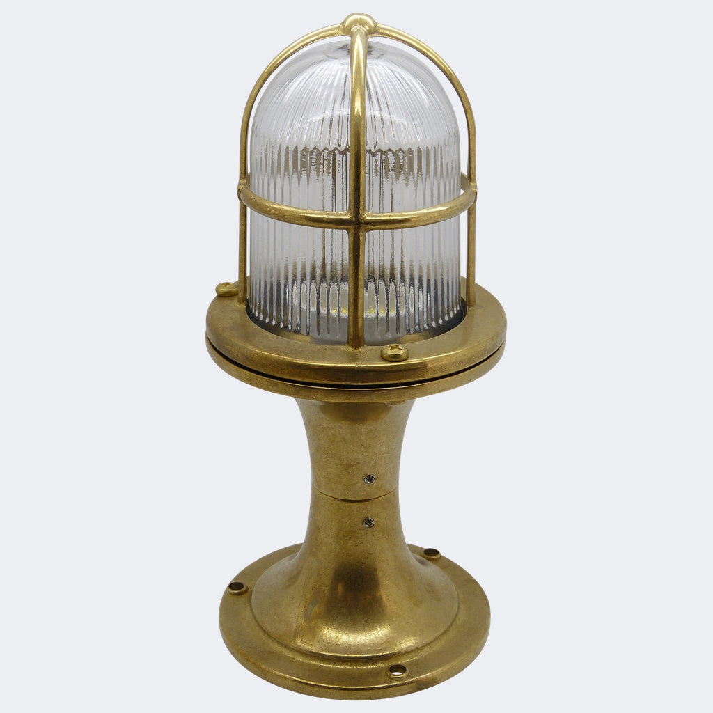 the wellington solid brass marine grade post light