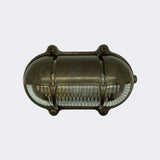 small ip64 solid brass decorative eyelid bulkhead satin nickel
