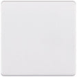 Selectric 5M-Plus Matt White 1 Gang Blank Plate