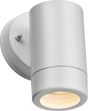 Knightsbridge EA1W EAMON - 230V IP54 GU10 Polycarbonate Single Wall light - White Outdoor Lighting Knightsbridge - Sparks Warehouse