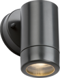 Knightsbridge EA1A EAMON - 230V IP54 GU10 Polycarbonate Single Wall light - Anthracite Outdoor Lighting Knightsbridge - Sparks Warehouse