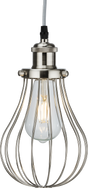 Knightsbridge CAG3BC Pendant Cage - Brushed Chrome Knightsbridge - Sparks Warehouse